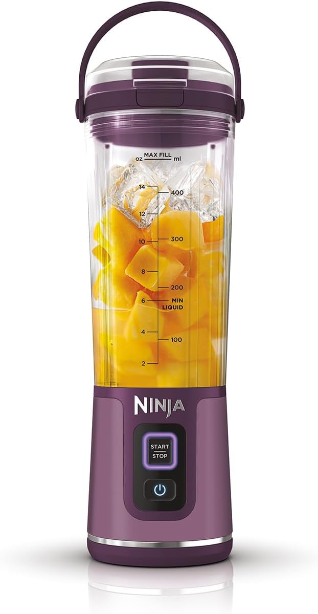 Ninja Blast Portable Blender Purple, BC151UKPR