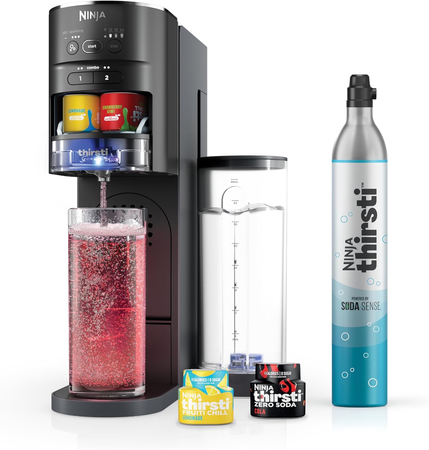 Ninja Thirsti Drink System Black WC1001
