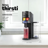 Ninja Thirsti Drink System Black WC1001