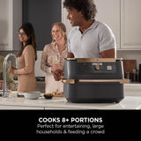Ninja FlexDrawer Air Fryer Black and Copper, AF500UKCP