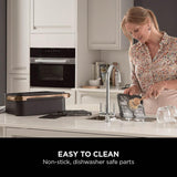 Ninja FlexDrawer Air Fryer Black and Copper, AF500UKCP