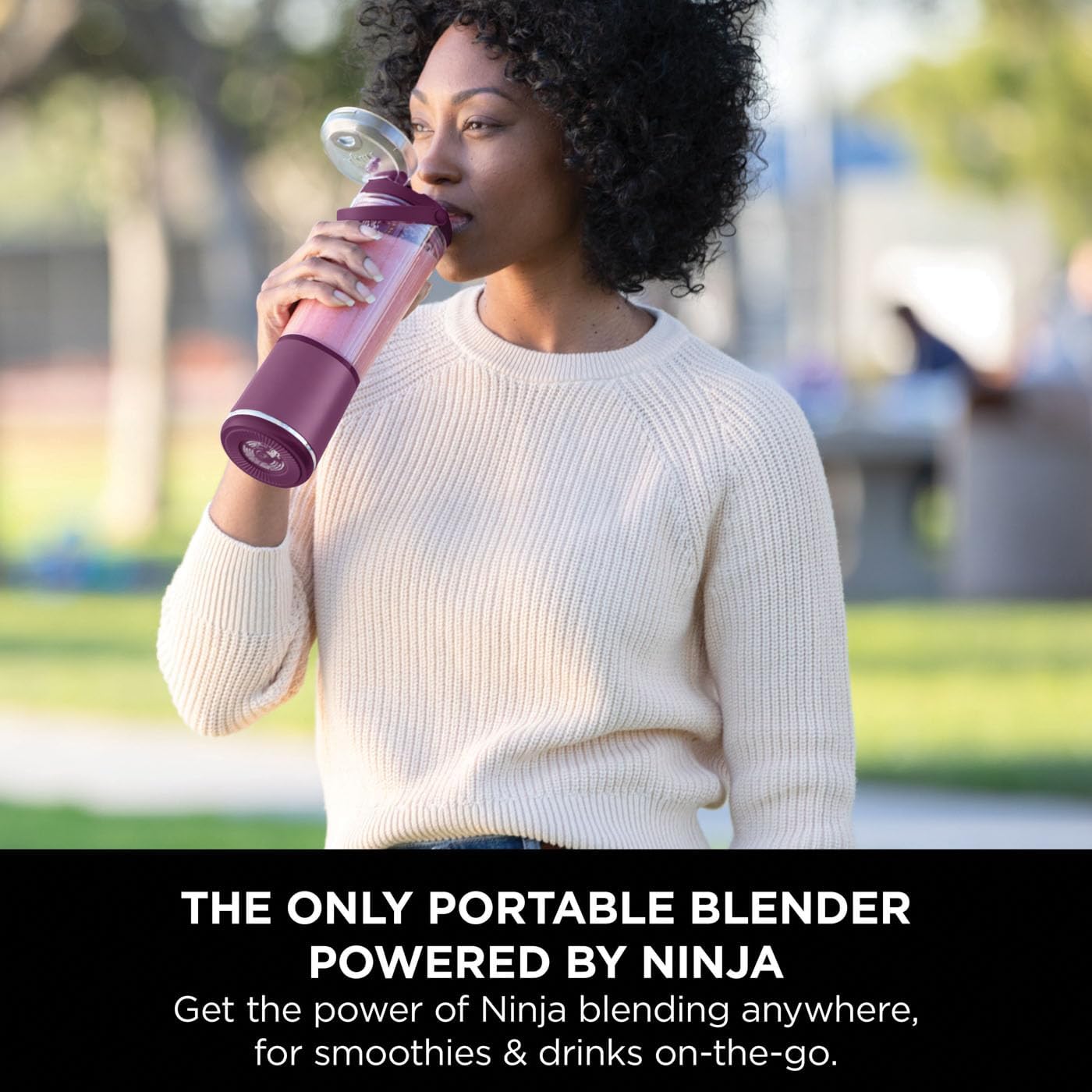 Ninja Blast Portable Blender Purple, BC151UKPR