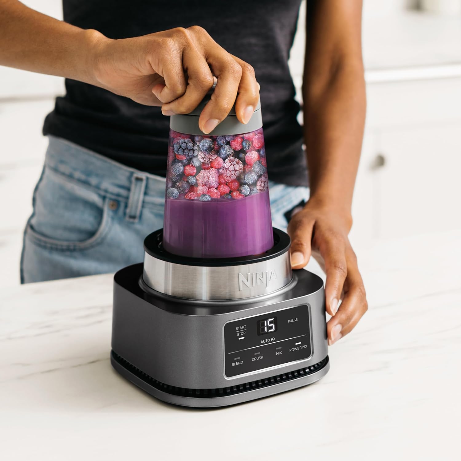 Ninja Foodi Power Nutri Blender Silver CB100UK