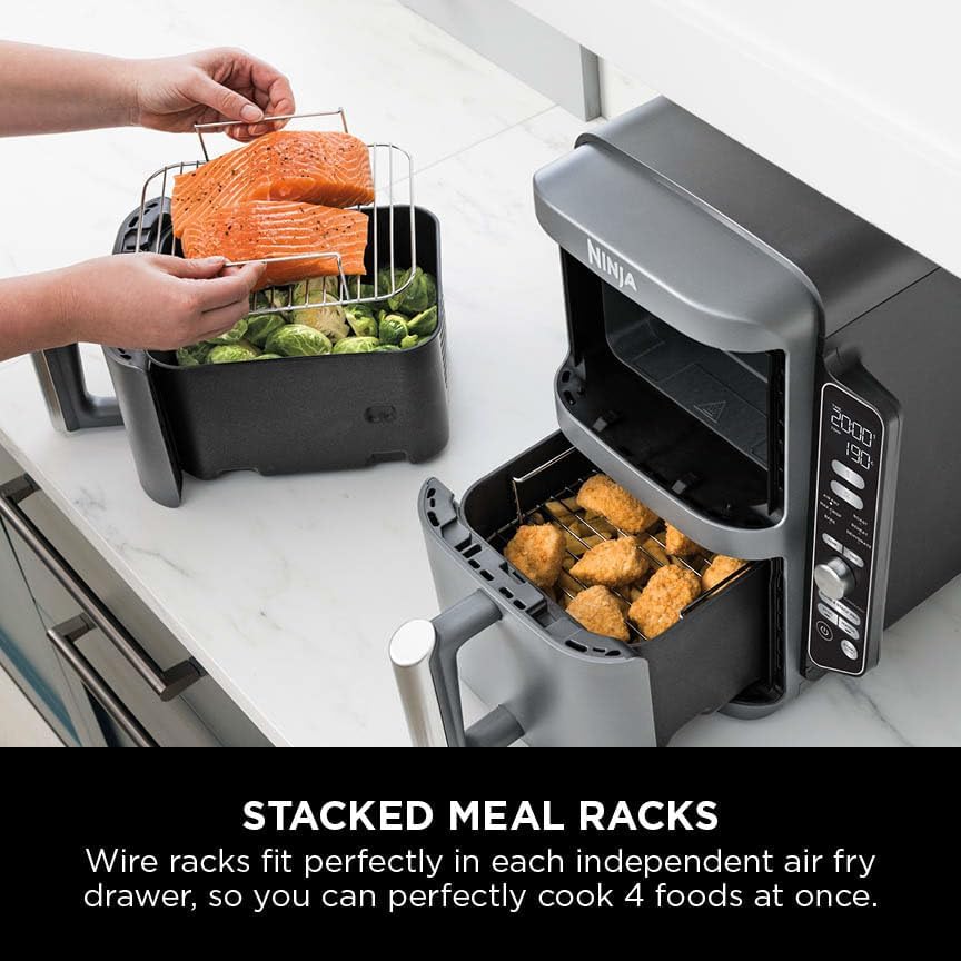 Ninja Double Stack Air Fryer Grey SL400UK