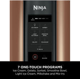 Ninja CREAMi Ice Cream Maker Black & Copper, NC300UKCP