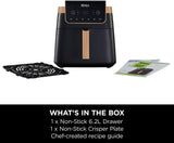Ninja Air Fryer MAX PRO Black & Copper, AF180UKCP