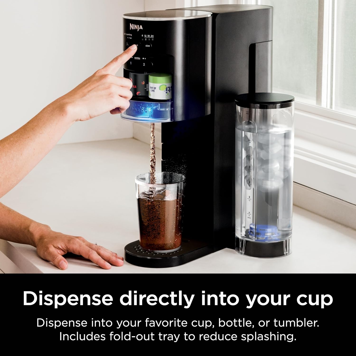 Ninja Thirsti Drink System Black WC1001