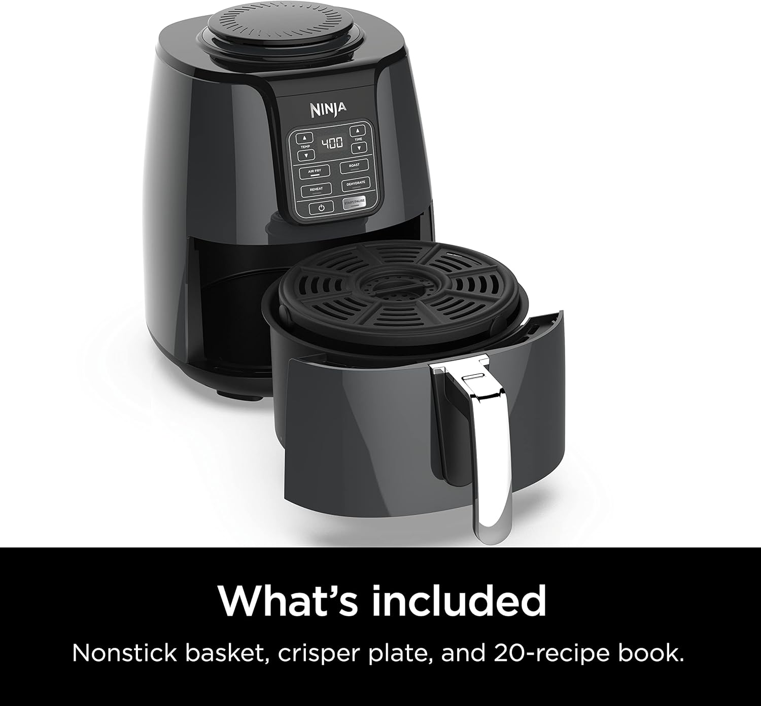 Ninja 4-in-1 Air Fryer Grey, AF101