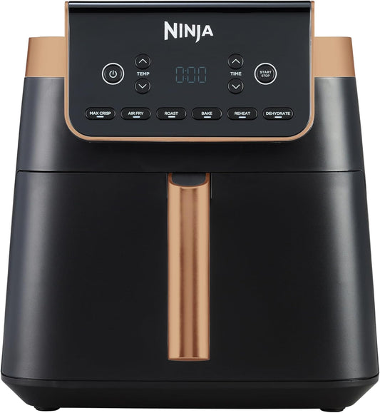 Ninja Air Fryer MAX PRO Black & Copper, AF180UKCP