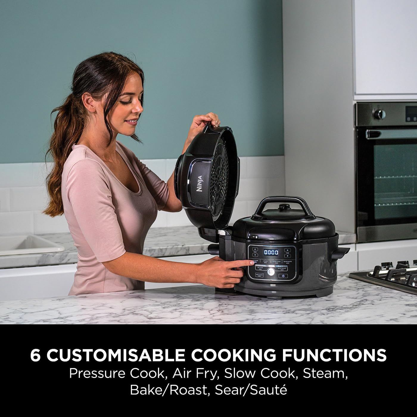 Ninja Foodi MINI Multi-Cooker OP100UK