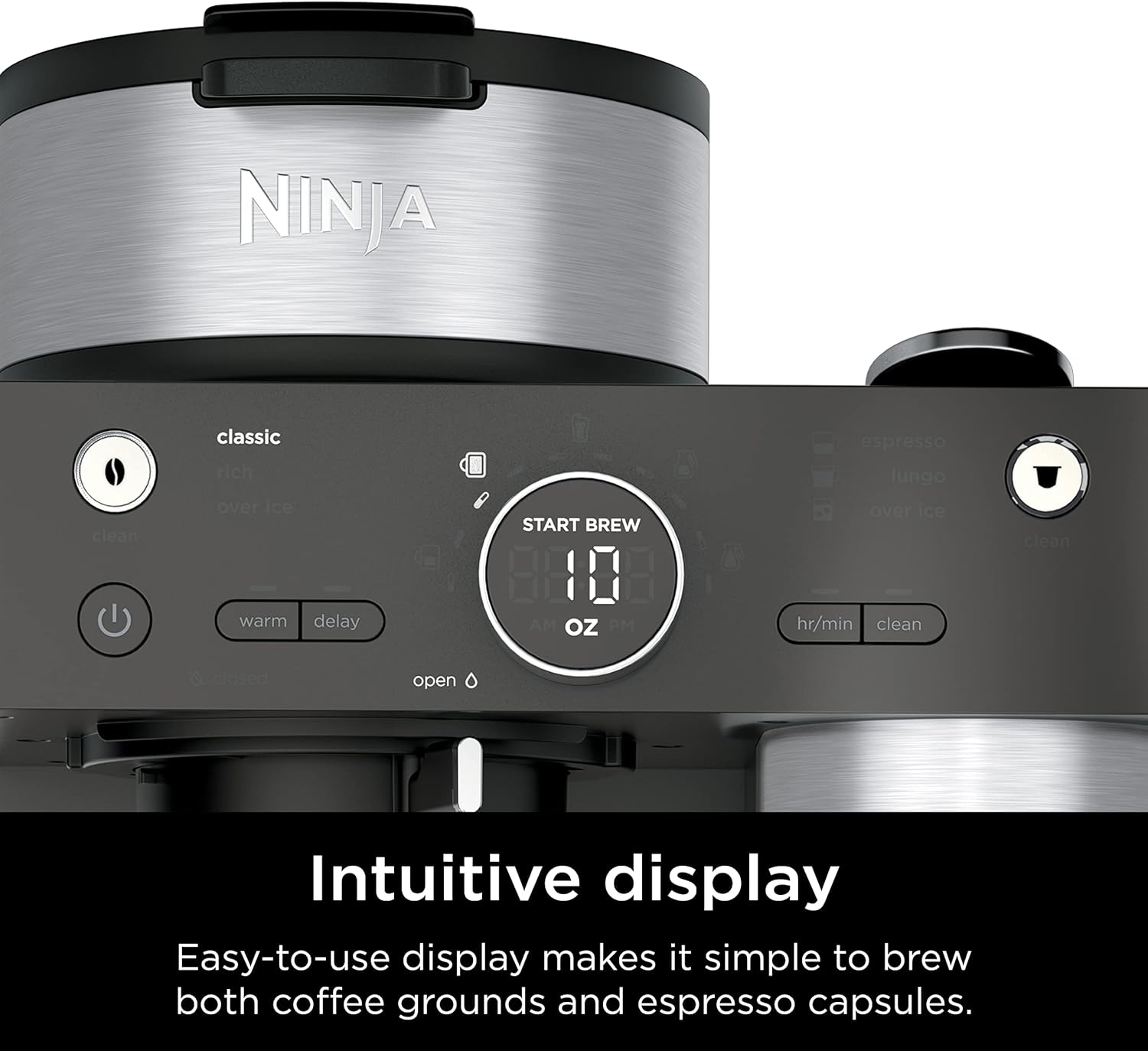 Ninja Espresso & Coffee Barista System Black, CFN601
