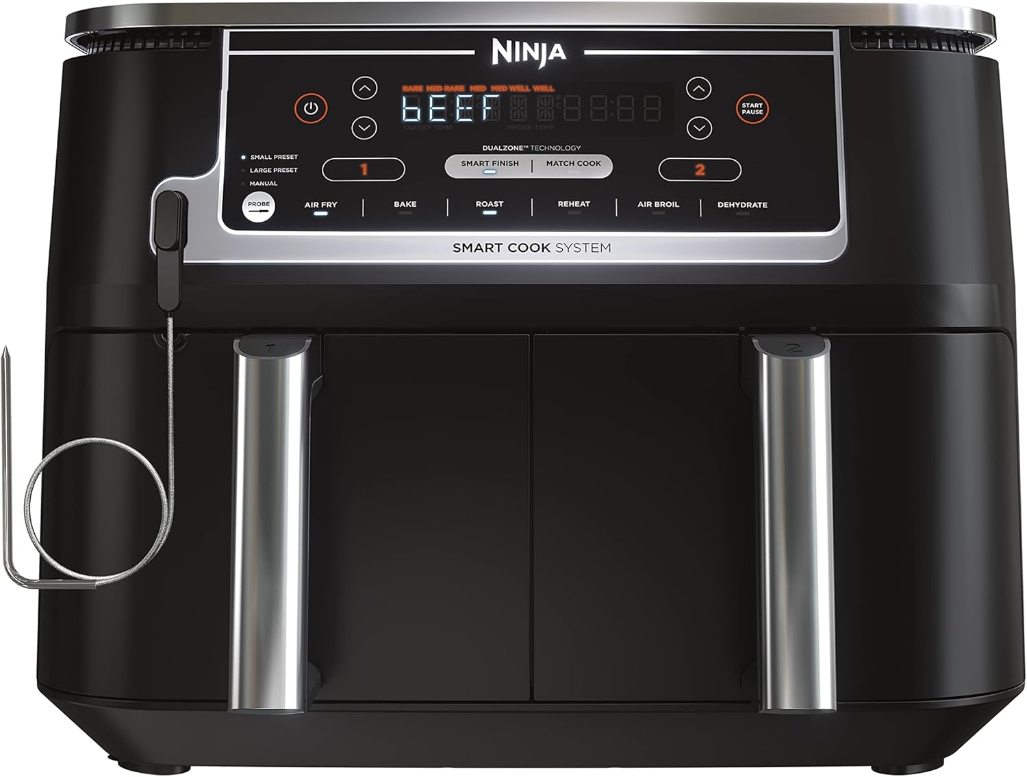 Ninja Smart Air Fryer 10 QT, Grey, DZ550