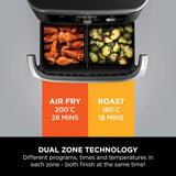 Ninja FlexDrawer Air Fryer Black AF500UK