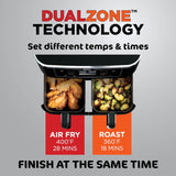 Ninja Dual Zone XL Air Fryer Grey DZ401