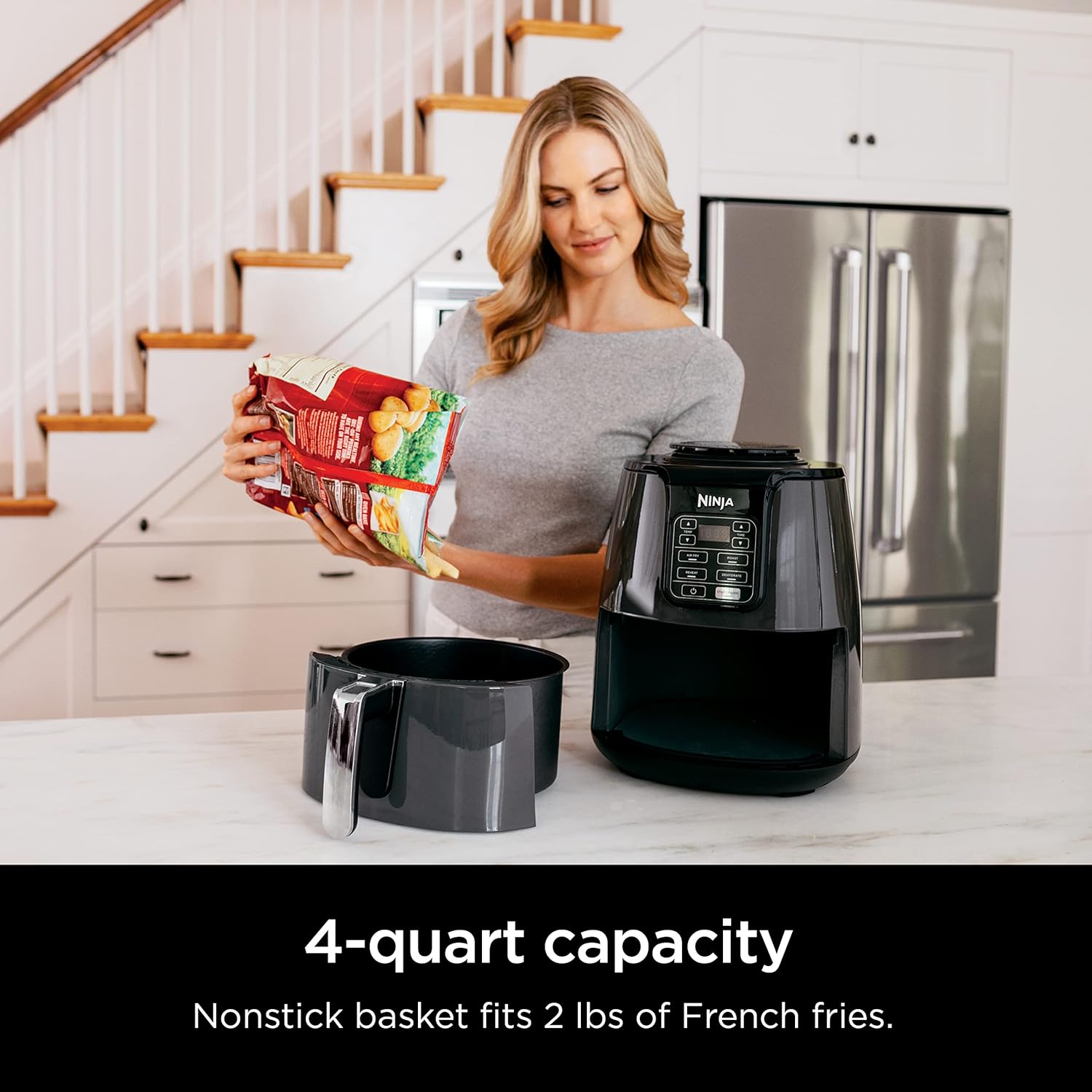 Ninja 4-in-1 Air Fryer Grey, AF101
