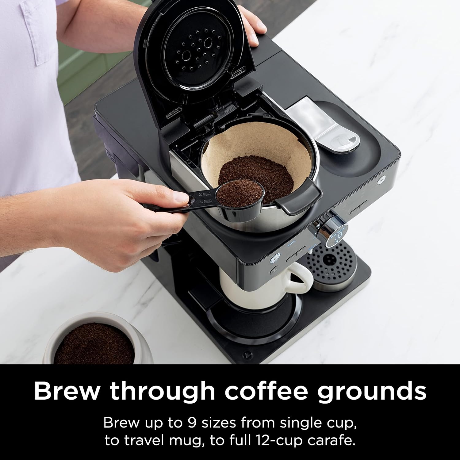 Ninja Espresso & Coffee Barista System Black, CFN601