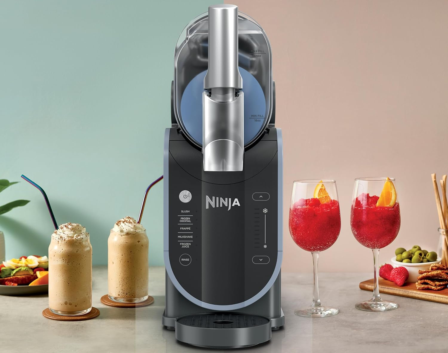 Ninja SLUSHi Frozen Drinks Maker FS301UK – Blue & Grey