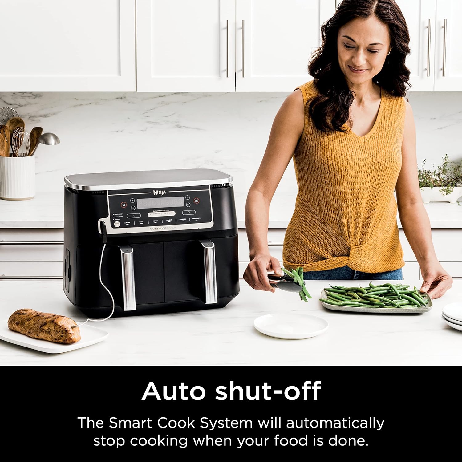 Ninja Smart Air Fryer 10 QT, Grey, DZ550