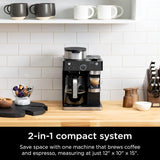 Ninja Espresso & Coffee Barista System Black, CFN601