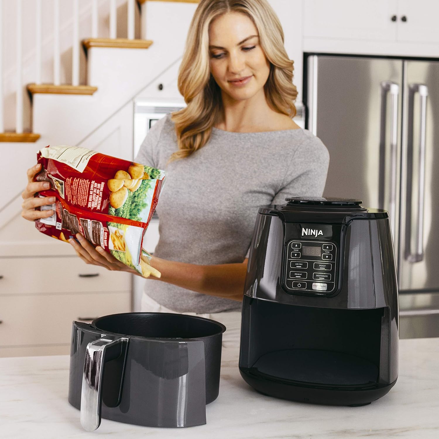 Ninja 4-in-1 Air Fryer Grey, AF101